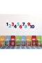 ملصق تزيين الحائط بالأرقام PVC 33x48 سم XFG060 - 7