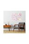 ملصق تزيين الحائط بنمط شجرة الزهور PVC 50x70 سم XFG110 - 3