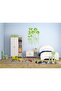 Wall Decoration Sticker Floral Transparent Film PVC 33x48 cm XFG031 - 2