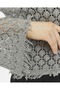 knitical Bolero shams Cream Crop Blouse Openwork Knitwear Knitted - 4