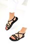 Women's Black Sandals 19158 - 3