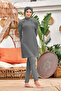 Lycra Fully Covered Hijab Swimsuit Ramira 4105 Anthracite Remsa Swimsuit