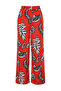 Floral Patterned Woven Trousers TBESS24PL00021 - 12