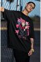Oversize JJK Sukuna King Of Curses Printed T-shirt, Unisex Anime Printed T-shirt - 2