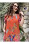Silk Linen Short Sleeve Dress 704 - 2