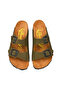 Family Size Genuine Leather Unisex Slippers