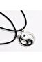 Best friends Ying Yang Double Friendship lover Necklace - 5