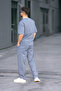 Men's Oversize Short Sleeve Summer Tracksuit Set - 2