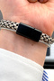 2-Piece Braid Detail Luxury Men's Bracelet - 2