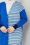 Women's Mercerized Stripe Detailed Striped Knitwear Cardigan - 8