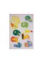 Wall Decoration Sticker Colorful Numeral PVC 33x48 cm XFG062 - 5
