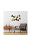 Wall Decoration Sticker Colorful Numeral PVC 33x48 cm XFG062 - 3