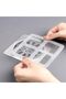 Bathroom shower drain hair strainer go and go protection net 5 pieces