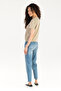 Women's Medium Blue Lycra Mom Jeans NOV24JE0002 - 5