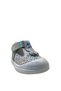 212-1 Model Orthopedic Genuine Leather - Silver Nubuck Floral Baby Girl First Step Shoes - 2
