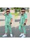 Boys' ribbed tracksuit set minah-07020006 - 3