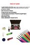 12 Pieces Silicone Handle Crochet and Knitting Set with Wooden Box - 2