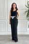 Asymmetrical Waisted Palazzo Trousers