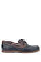 Men's Genuine Leather Navy Blue/Brown Casual Shoes