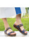 Orthopedic Leather Women's Slippers 11058