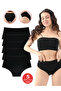 Women's High Waist Cotton Panties 5 Pack