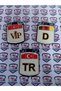 Double Suction Cup Windshield Sticker Set of 3 - 4