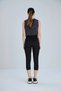 Women's High Waist Tummy Control Capri Leggings - Firming Stretchy Diver Fabric Sports and Fitness Leggings - 3