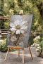 Daisy Oil Painting Looking Canvas Art Ar040726 - 2