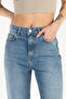 Women's Medium Blue Lycra Mom Jeans NOV24JE0002 - 6