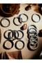 2.9cm Double Row Chainless Key Chain Ring Quality Pressed Product (100 Pcs)