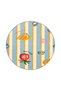 Fruitful Striped Patterned Woven Base and Woven Base Carpet Miravip1083 - 4