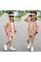 Boys' ribbed tracksuit set minah-07020006 - 2