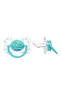 لهاية على شكل فراشة زرقاء شفافة لعمر 18 شهرًا - كود 3111 - 2