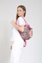 Fargin Ethnic Authentic Bohemian Round Embroidered Backpack Daily Travel Backpack - 4