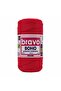 Boho Polyester Macrame 100 Red