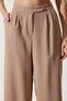 Women's Biscuit Loose Palazzo Trousers RV00191 - 4