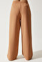 Women's Biscuit Seasonal Woven Shirt Palazzo Trousers Set RV00174 - 8