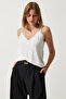 Women's White Lace Knitted Blouse RX00006 - 3