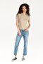Women's Medium Blue Lycra Mom Jeans NOV24JE0002