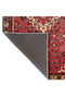 Red Themed Traditional Motif Ethnic Floral Patterned Vintage Decorative Carpet 4795 - 5