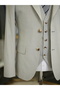 Men's Suit Swallow Collar Italian Style Slim Fit Jacket Vest Pants - 6