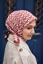 وشاح باروك بنمط S باللون العنابي - 5