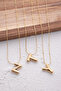 Steel Letter "T" Bubble Balloon Pendant Fish Back Bulk Chain T Letter 45cm - 6