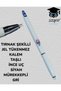 NAIL SHAPE GEL NON-BALL PEN STONE PEARL NIB BLACK INK
