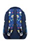 Licensed Football Leather Embroidery Patterned Boys' Primary School Backpack and Lunchbag - 4