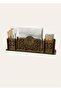 Wooden Table Top Napkin Holder for Cafe Restaurant and Hotels MDL 6 - 2