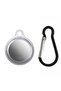 Protective Opacity Transparent Silicone Case Smoked with Keychain - 2