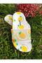 Girl's Yellow Fruit Non-Slip Sole Beach Pool Slippers
