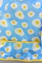 6-24 Months Blue Egg with Sleeves Trabzon Baby Bib - 4