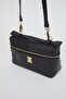 Women's Black Floater Shoulder Bag 05Po24Y1835 - 3